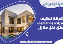 شركة تنظيف بالمزاحمية