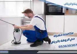 مكافحة حشرات حي الروضة بالرياض