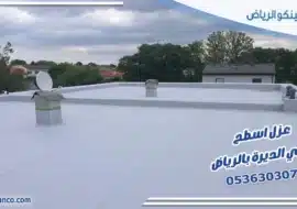 عزل اسطح حي الديرة بالرياض