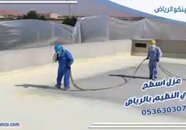 عزل اسطح حي النظيم بالرياض