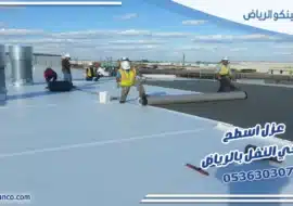 عزل اسطح حي النفل بالرياض