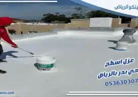 عزل اسطح حي بدر بالرياض