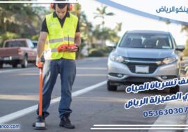 كشف تسربات المياه حي المعيزلة الرياض