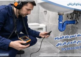 كشف تسربات المياه حي الندى الرياض