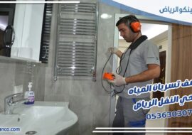 كشف تسربات المياه حي النفل الرياض